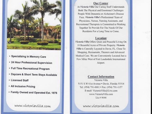 Gallery Image for VICTORIA VILLA INC in DAVIE, FL