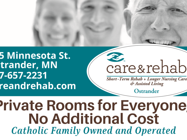 Gallery Image for CARE & REHAB ASSISTED LIVING - OSTRANDER in OSTRANDER, MN