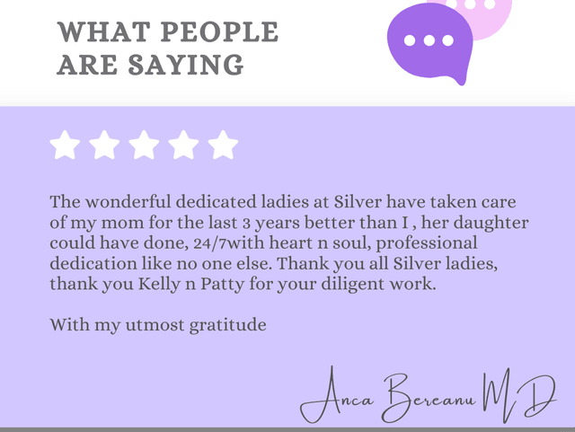 SILVER HOME CARE home care agency in Fair Less Hills, PA