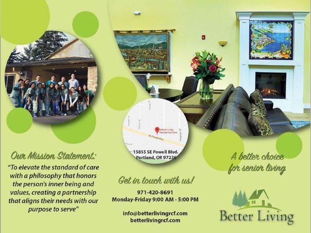 Gallery Image for Better Living RCF in Portland, OR