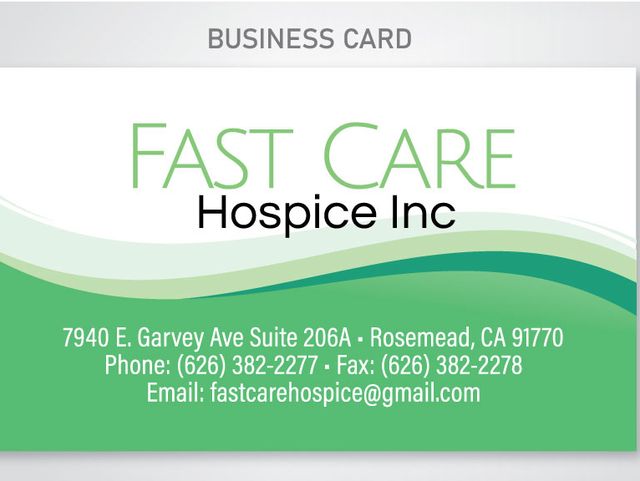Fast Care Hospice home care agency in Rosemead, CA