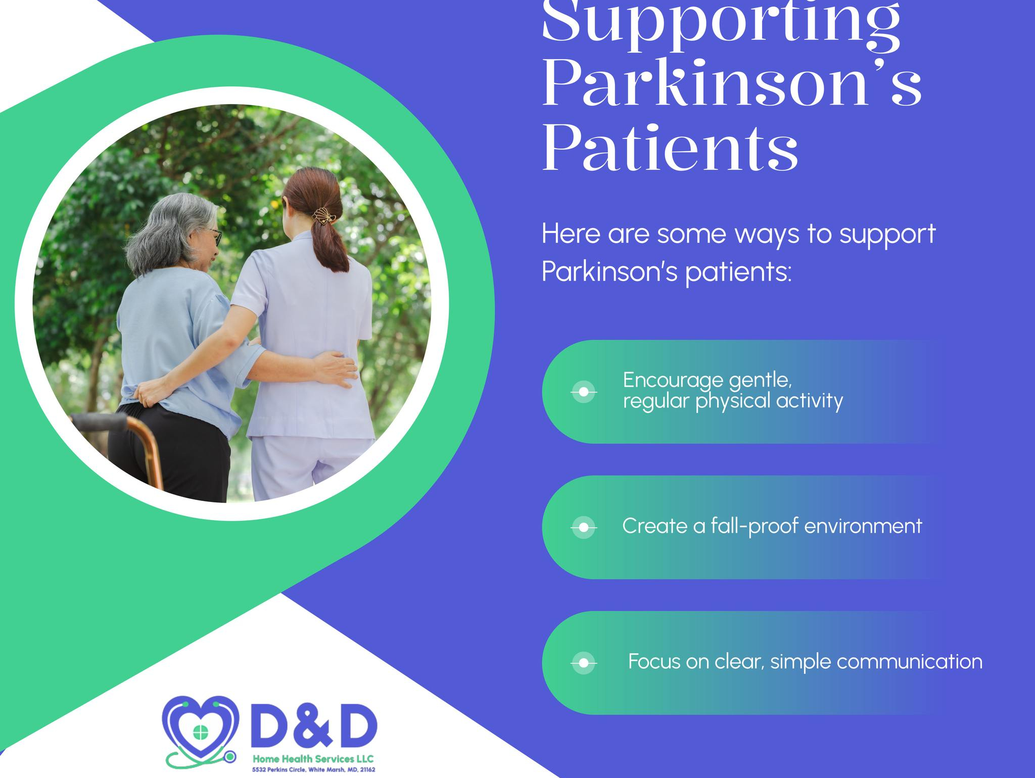 Gallery Image for D & D Home Health Services in White Marsh, MD