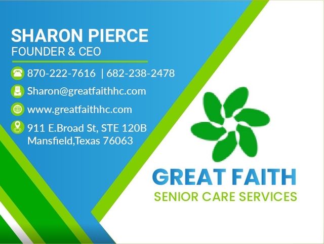 GREAT FAITH SENIOR CARE SERVICES