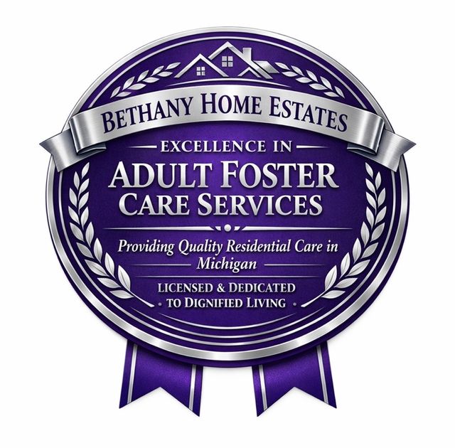 Bethany Home Estates award certificate