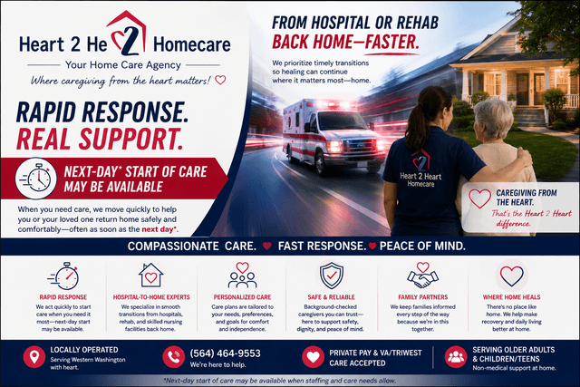 Heart 2 Heart Homecare