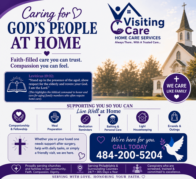 Visiting Care Home Care Services home care agency in Philadelphia, PA
