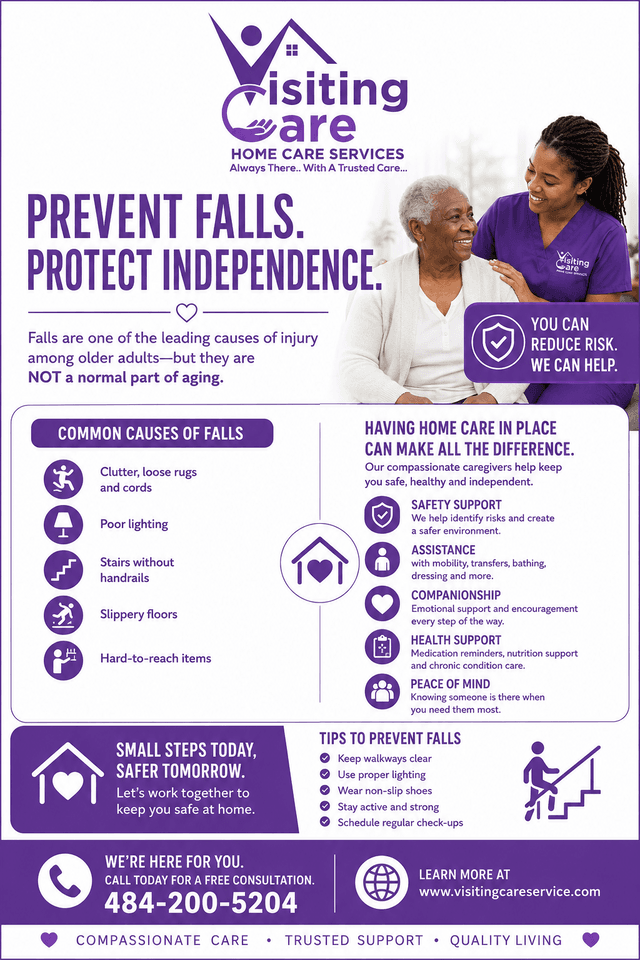 Visiting Care Home Care Services home care agency in Philadelphia, PA