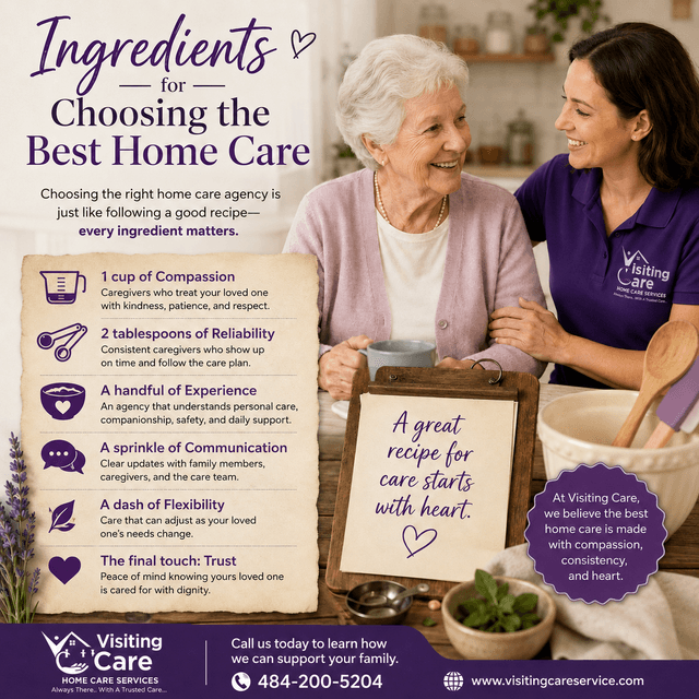 Visiting Care Home Care Services home care agency in Philadelphia, PA