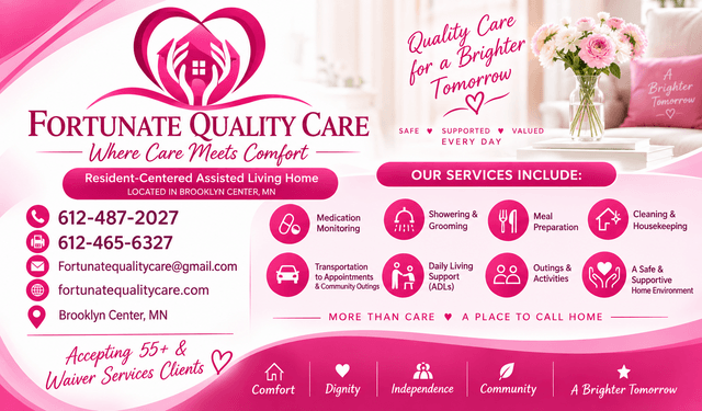 FORTUNATE QUALITY CARE LLC Assisted Living Facility in Brooklyn Center, MN