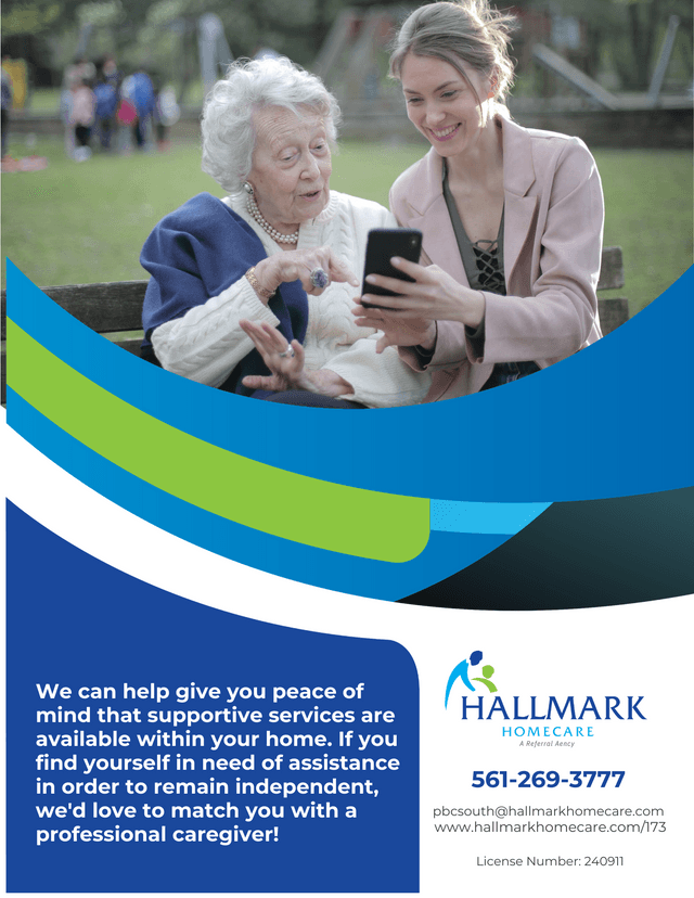 HALLMARK HOMECARE - Homecare photo in Boynton Beach, FL