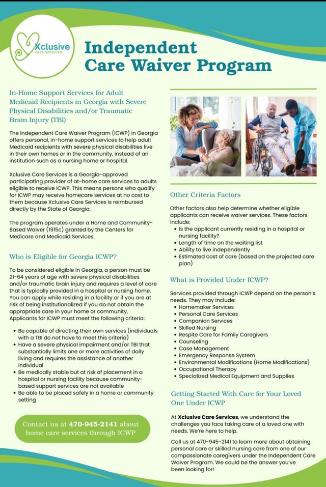 XCLUSIVE CARE SERVICES LLC - Homecare photo in CONYERS, GA