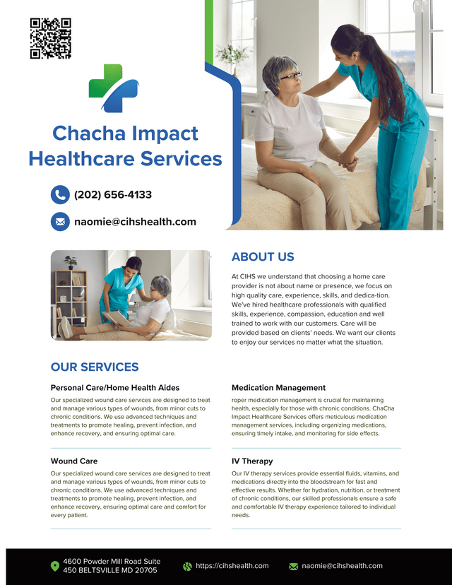 Chacha Impact Healthcare Service LLC
