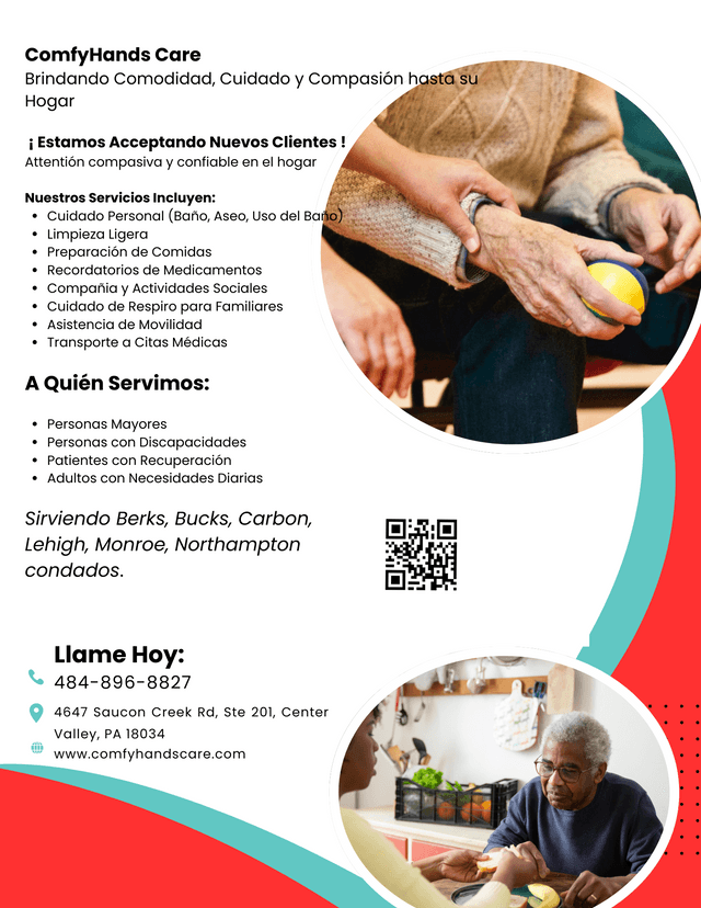 ComfyHands Care home care agency in Center Valley, PA