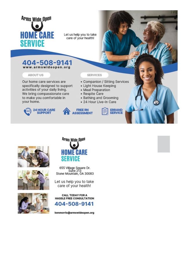 Arms Wide Open Home Care Services home care agency in Stone Mountain, GA