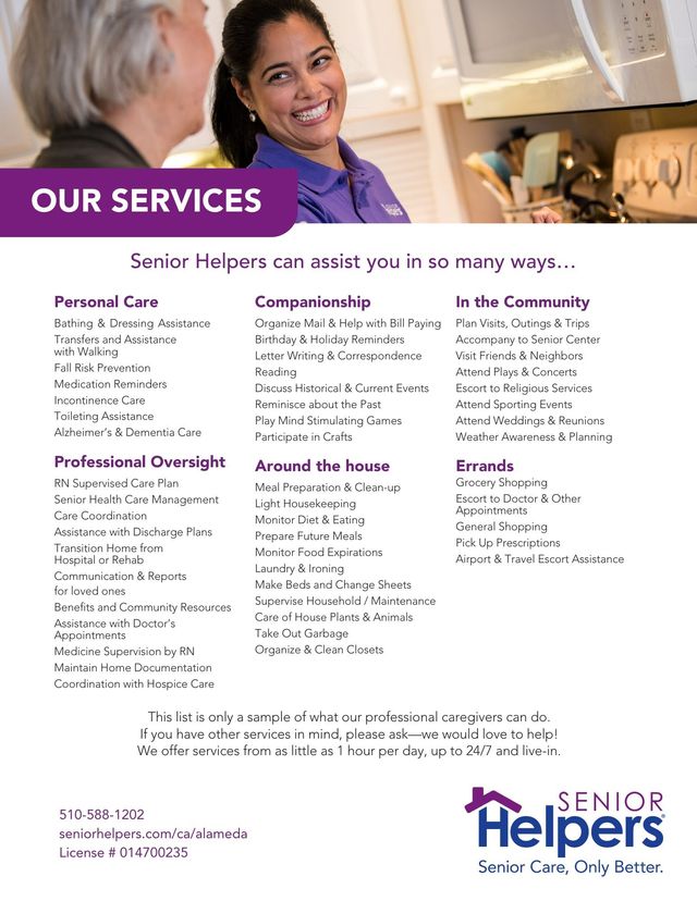 Senior Helpers - Homecare photo in San Leandro, CA