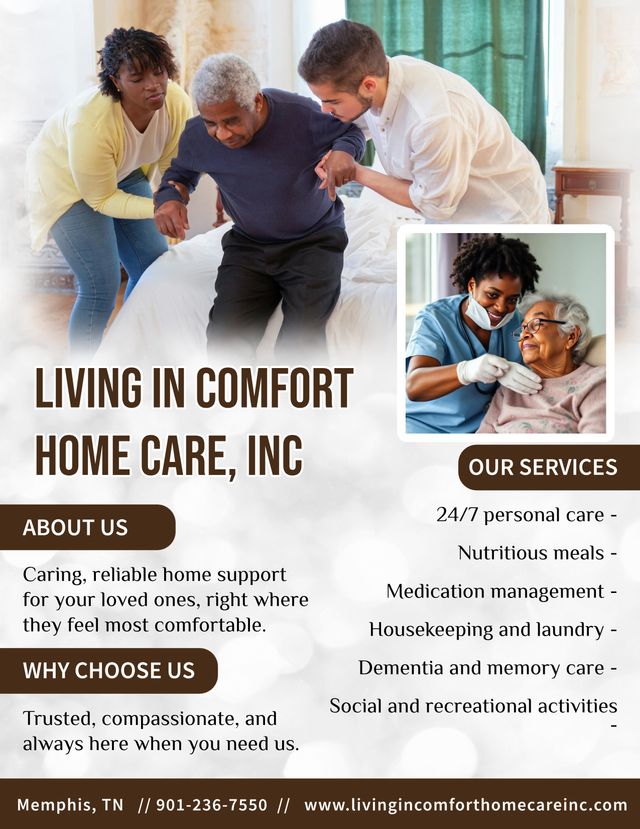Living In Comfort Home Care, Inc home care agency in Memphis, TN