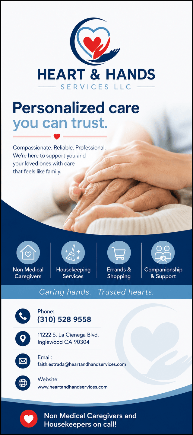 Heart & Hand Services LLC home care agency in Inglewood, CA