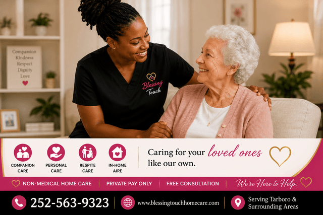 Blessing Touch Home Care Agency LLC home care agency in Tarboro, NC