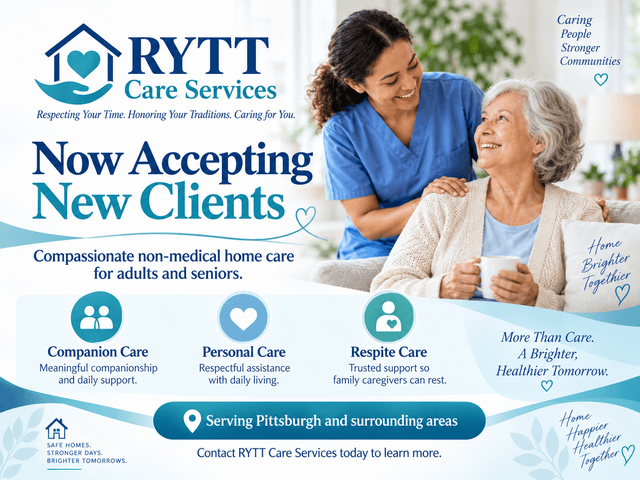 RYTT Care Services LLC home care agency in Pittsburgh, PA