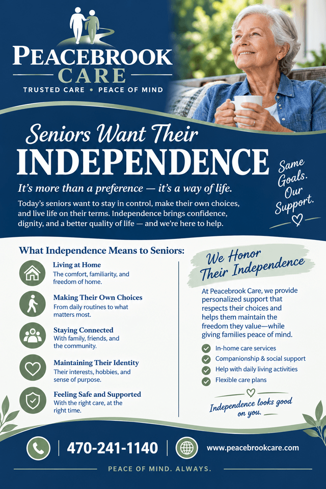 Peacebrook Care LLC home care agency in Mcdonough, GA