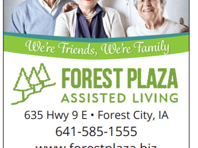 Forest Plaza AL Assisted Living Program in Forest City, IA
