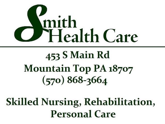SMITH HEALTH CARE LTD home care agency in Mountain Top, PA
