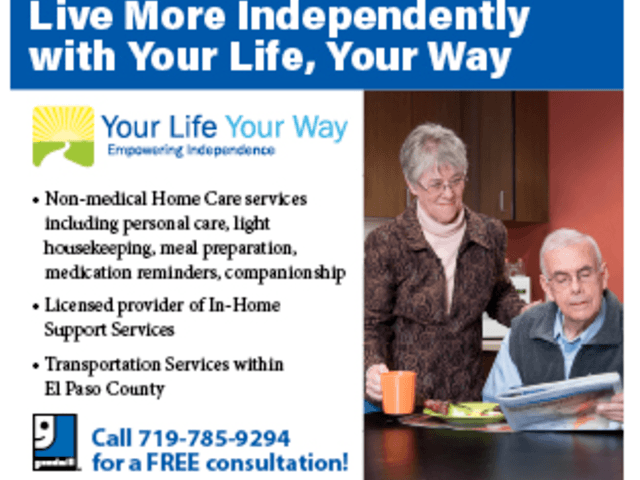 YOUR LIFE YOUR WAY home care agency in Colorado Springs, CO