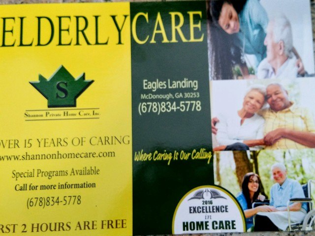 SHANNON PRIVATE HOME CARE home care agency in Morrow, GA