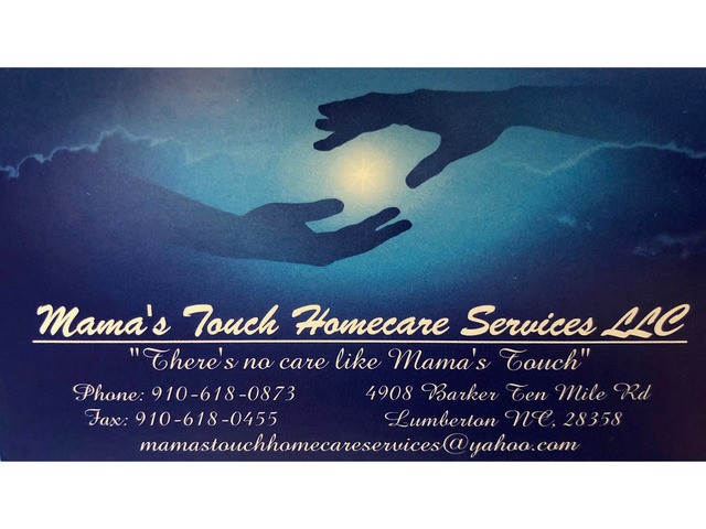 Mama's Touch Home Care Services home care agency in Lumberton, NC