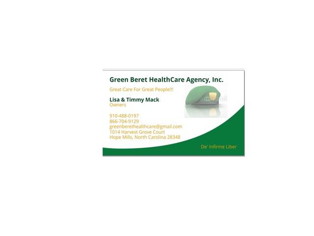 Green Beret Healthcare Agency, Inc. home care agency in Hope Mills, NC