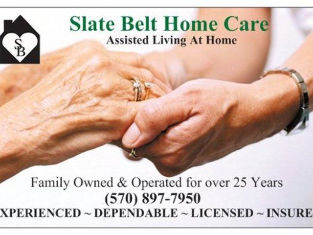 SLATE BELT HOME CARE, LLC home care agency in Mount Bethel, PA