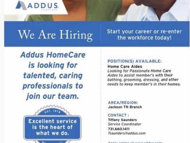 Addus HomeCare home care agency in Jackson, TN