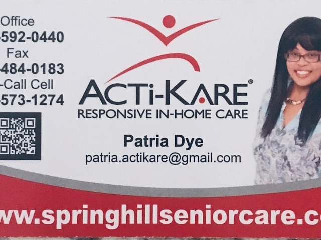 ACTI-KARE OF THE NATURE COAST home care agency in Brooksville, FL