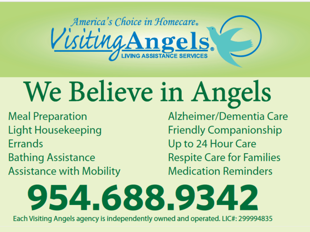 VISITING ANGELS home care agency in Coral Springs, FL