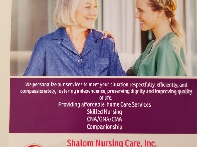SHALOM NURSING CARE, INC home care agency in Lanham, MD