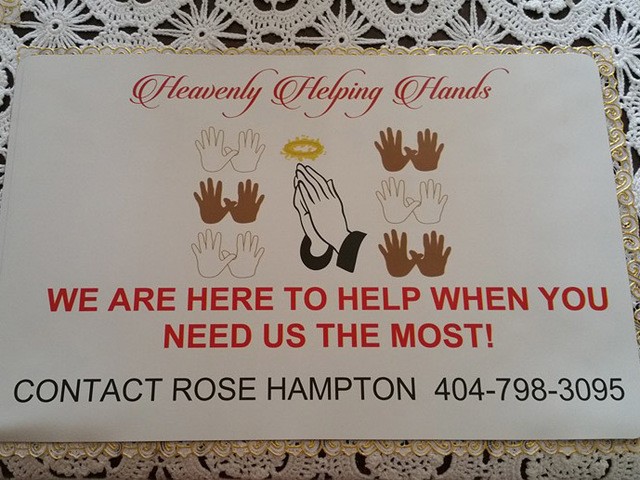 HEAVENLY HELPING HANDS home care agency in Lithonia, GA