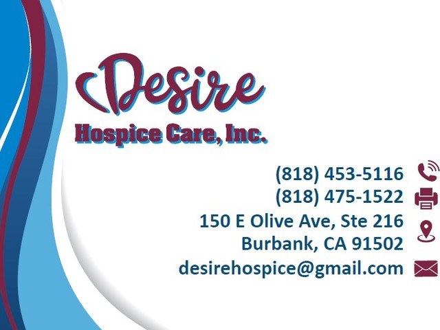 Desire Hospice Care home care agency in Burbank, CA