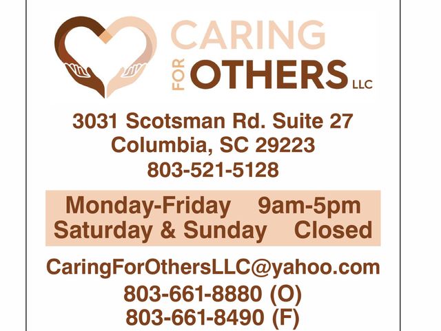 CARING FOR OTHERS home care agency in Columbia, SC
